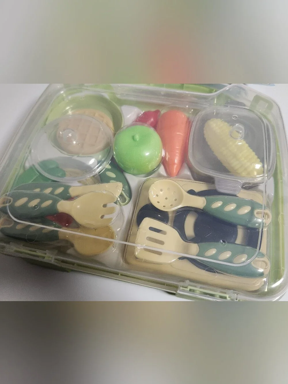 Cooking Play Food Set 19 Pieces Kids Pretend Toys